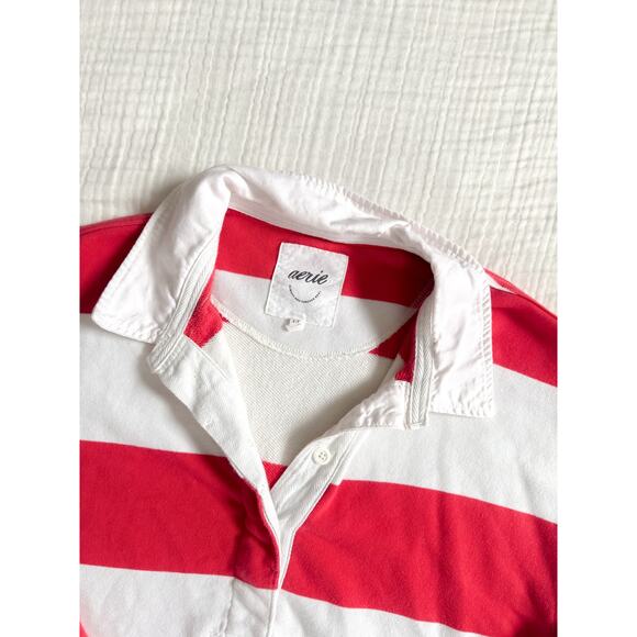 Aerie Prep Rally Rugby Sweatshirt - Picture 4 of 4